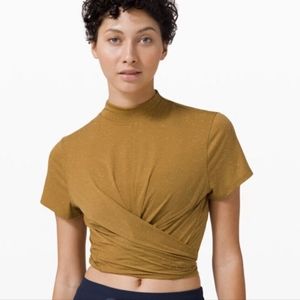 Lululemon Cropped Tie Top